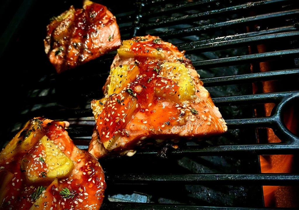 Sweet Hawaiian BBQ Sockeye Salmon