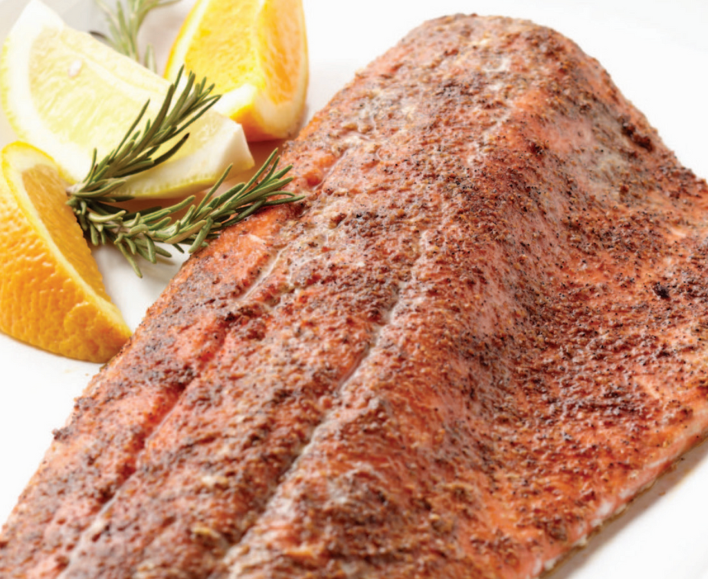 Sockeye Salmon with Northwest Coffee Rub