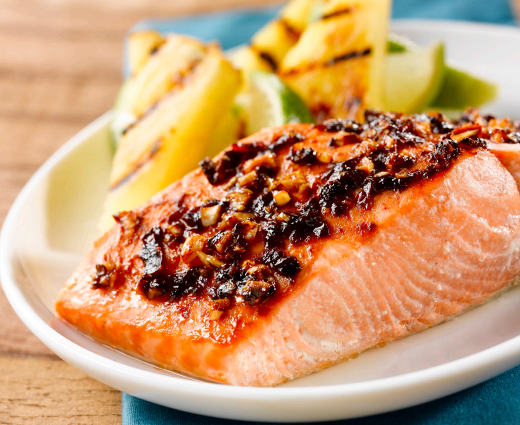 Planked Sockeye with Sunny Chipotle Rub