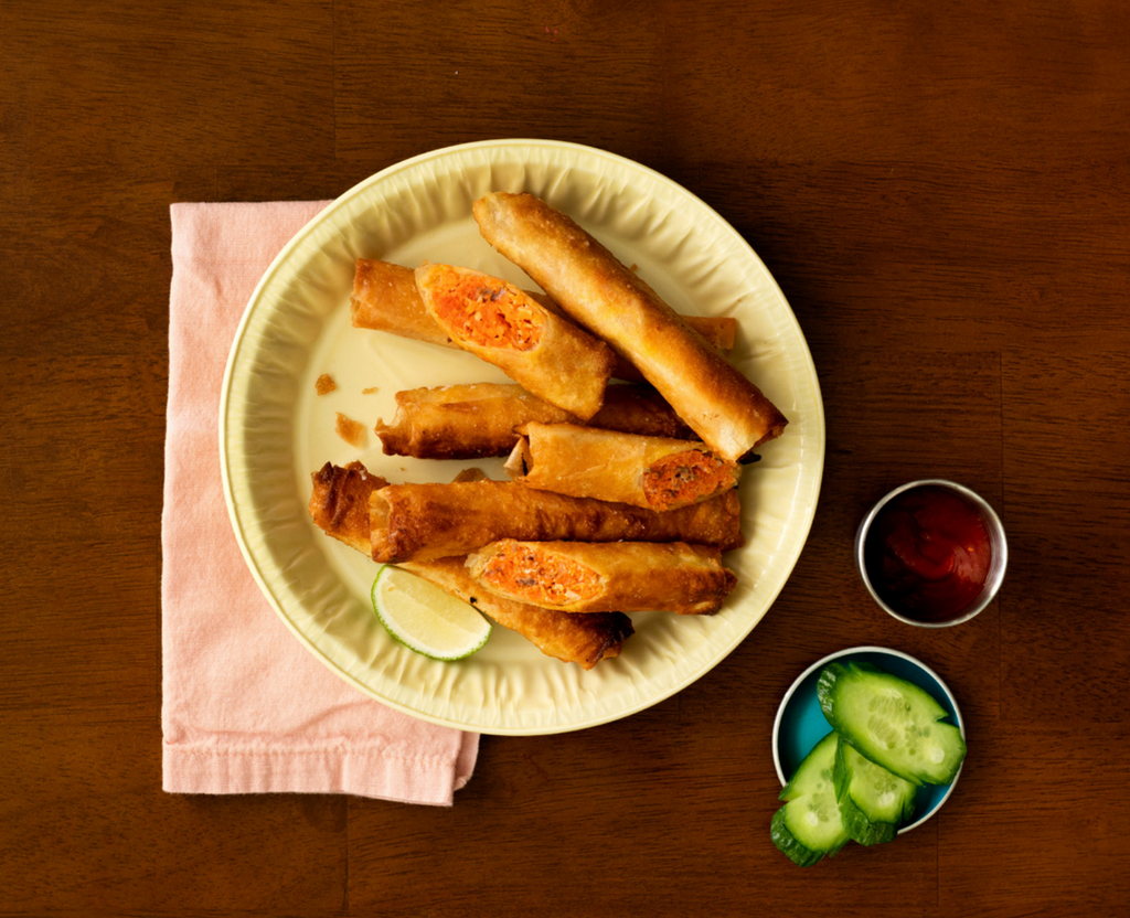 Salmon Lumpia